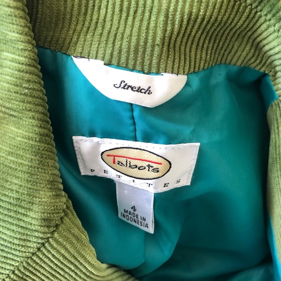❌SOLD❌{Talbots} corduroy blazer - Picture 8 of 9